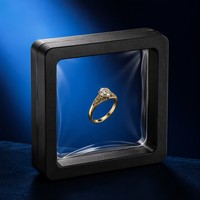 Boîte d'emballage pour bijoux en film PE avec logo personnalisé, boîte d'emballage coulissante, boîte cadeau en papier
