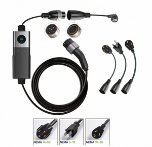 Chargeur EV portable DC 22 kW de pointe, Type 2 GBT Triphasé 11 kW, Station de charge rapide intelligente OCPP 1.6J avec application pour le sauvetage routier d'urgence - Product Image 5