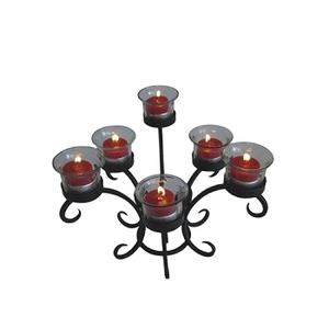 Bougeoir en cristal, décoration de la maison, autre support de bougie brillant, pour l'intérieur et l'extérieur - Product Image 1