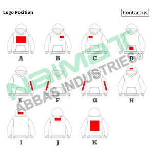 Sudadera con Capucha y Cremallera para Hombre, de Algodón/Poliéster, Personalizada, Holgada, con Doble Cremallera, de Forro Polar Grueso de 320g, Estilo Urbano - Product Image 6