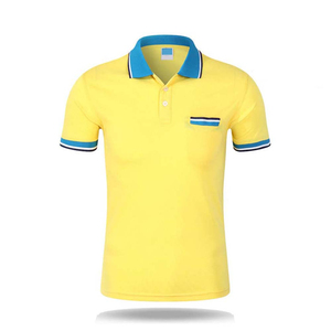 Camisetas de hombre de 2 tonos de Material Premium, polos de manga corta completamente lisos de alta calidad para hombre, estampado personalizado de secado rápido - Product Image 6