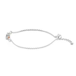Jeulia Amore Custom <b>Infinity</b> Heart <b>Bracelet</b> with Birthstone-Trendy Wedding Jewelry - Product Image 2