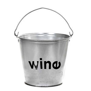 ถังน้ำแข็งสแตนเลสและอ่างเครื่องดื่มสำหรับงานปาร์ตี้ทำมือส่งตรงจากโรงงาน1 3L โลหะพร้อมโลโก้ - Product Image 3