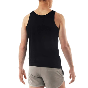 Débardeur décontracté en coton pour homme For Wear 2024, style musculaire, sans manches, pour fitness, tricoté, respirant, broderie 3D - Product Image 2