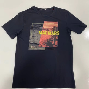 La Camiseta de algodón y poliéster para hombre se puede personalizar en tallas de estilo de color fabricadas en India, proveedor exportador de Mumbai - Product Image 1