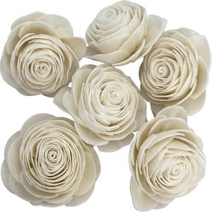 Sola Flowers Fleurs en bois écologiques faites à la main de différentes tailles pour les fêtes de fin d'année de la Saint-Valentin - Product Image 2