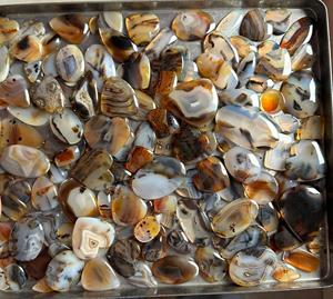 หินโมรา Montana Jasper อัญมณีหลวมเกรด AAA สีเขียวสำหรับต่างหูระดับไฮเอนด์ - Product Image 2