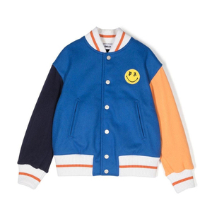 แจ็คเก็ต Letterman Winter Varsity สำหรับผู้ชาย ผ้าแคนวาสกันน้ำ ด้านหน้าแบบกำหนดเองได้ หลายสี  แบบซักเทคนิคพิเศษ  มีจำหน่ายสำหรับขายส่ง - Product Image 1