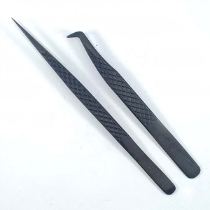 Pince à cils professionnelle de haute qualité pointe pointue taux de gros dernière conception prix bas - Product Image 6