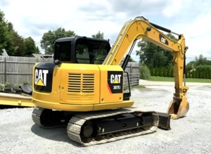 Mini Excavadora hidráulica usada 2019 CATERPILLAR 307E2 excavadora de orugas pequeña de buena calidad de segunda mano Caterpillar 302 en venta - Product Image 3