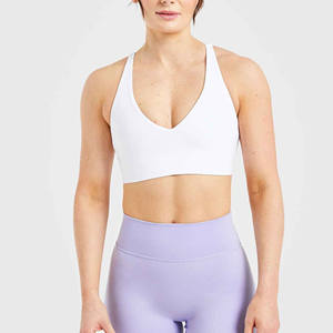 Sujetador deportivo de entrenamiento acolchado sin costuras de alto impacto para mujer para gimnasio, Yoga y correr, Top de Fitness informal ligero y transpirable - Product Image 5