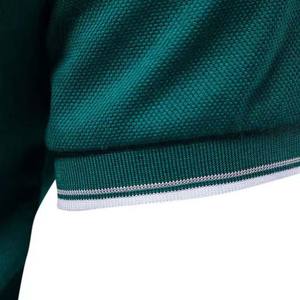 Camisas de Golf para Hombre de Manga Corta, Cuello Casual, Secado Rápido, 100% Algodón, Color Sólido, Alta Calidad, Precio de Fábrica en Pakistán - Product Image 5