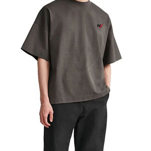 Camiseta de gran tamaño superventas, camiseta de bajo precio personalizada al por mayor, camiseta de gran tamaño de tacto suave personalizada - Product Image 4