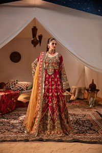 ชุดเดรสสไตล์อัฟกานิสถานปักลายใหม่ล่าสุดสำหรับผู้หญิง ราคาขายส่ง แขนยาว ชุดอัฟกันสำหรับสุภาพสตรี - Product Image 5