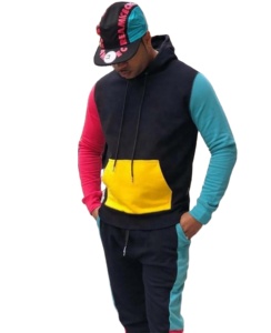 Ropa informal de gran tamaño personalizada de calidad de lujo, sudaderas con capucha, chándales para hombre, sudaderas con capucha personalizadas, chándal de peso pesado de algodón 100% - Product Image 1