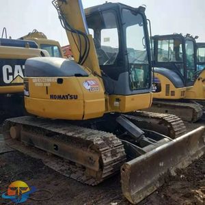 Mini-excavatrice sur chenilles Komatsu PC78US d'occasion à vendre, matériel de terrassement, moteur principal, boîte de vitesses, pompe à engrenages, roulement, PLC - Product Image 2