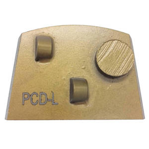 Giày Mài PCD cấp nhà thầu LAVINA với 2 đầu PCD nửa vòng và 1 nút kim cương tròn tương thích phù hợp với edco và onfloor - Product Image 4