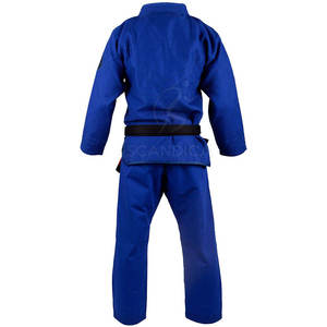Meilleure vente 2025 nouveauté haute qualité 450 GSM Judo uniforme matériau souple Arts martiaux porter - Product Image 3