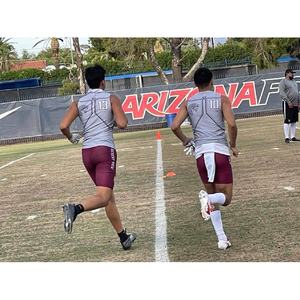 Premium Custom 7V7 uniformes de fútbol americano transpirable Spandex práctica conjuntos más opción de tamaño de alta calidad sublimación mate - Product Image 4