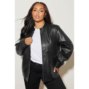 Chaqueta de Poliéster Tejida Transpirable e Impermeable para Mujer, Talla Adulto, Ropa Casual, Servicio OEM de Alta Calidad - Product Image 1