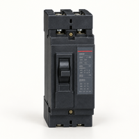 Disjoncteur à boîtier moulé DZ15 6A-100A 1P 2P 3P 220V 380V pour distribution et protection moteur