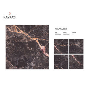 Vente chaude 600x600mm Carreaux de sol en porcelaine émaillée moderne 5mm d'épaisseur pour hall d'hôtel et décor de salon - Product Image 3