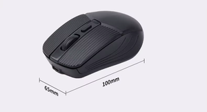 2.4GHz Không Dây Quang Học Chuột USB Receiver Tay Phải Định Hướng Cho Chơi Game Và Văn Phòng Sử Dụng Trên Máy Tính Và Máy Tính Xách Tay - Product Image 3