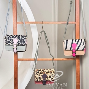 Bolso de compras de fabricante, precio razonable, cuero reciclado de alta calidad para mujer, elegante bolso de hombro único con estampado de animales - Product Image 1