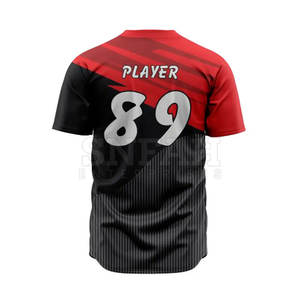 Conjuntos Deportivos de Béisbol y Sóftbol al por Mayor de Alta Calidad, Transpirables para Adultos, 100% Poliéster, Colores/Logotipo Personalizados, Mangas Cortas, 340g - Product Image 4