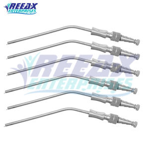 REEAX ENTERPRISES' Más alta calidad 6 piezas Tubos de succión de Neurocirugía de acero inoxidable Más nuevo para instrumentos quirúrgicos médicos - Product Image 2