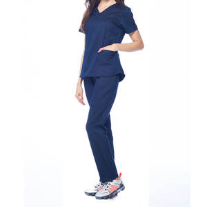 Uniformes de médico y enfermera para mujer, algodón orgánico 100%, certificado, la mejor calidad - Product Image 2