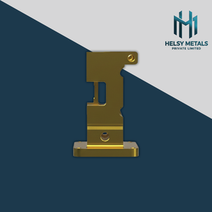 Soporte de Montaje de Latón Mecanizado VMC de Primera Calidad, Componente Estructural de Alta Precisión para Aplicaciones Industriales de Alta Gama - Product Image 1