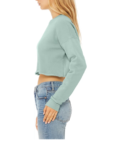Surdimensionné Dames Crop Top Hoodies Personnalisé Haute Qualité Solide Gris Automne À Manches Longues Respirant Vêtements Pour Femmes De BD - Product Image 4