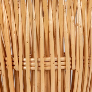 Cesta de Ratán Natural Versátil para Plantas, Hecha a Mano, Ecológica, Moderna, Multiusos, desde Hanói - Product Image 3