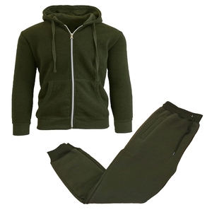Sudaderas con capucha para hombre de talla grande de algodón 100% personalizadas de alta calidad, logotipo y diseños personalizados, conjunto de pantalones de chándal, conjunto de Jogger para hombre - Product Image 3