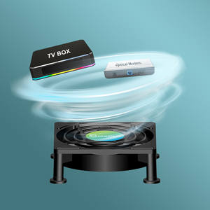 Ventilateur de refroidissement pour processeur et boîtier d'ordinateur, dissipateur thermique silencieux RGB sans fil USB 5V pour Android TV Box, routeur et décodeur - Product Image 6