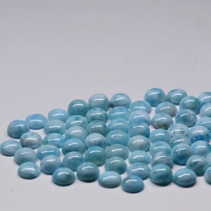 Ronde Larimar Gemstone En Gros Cabochons En Vrac 3-21 MM Meilleure Vente Top Qualité Pierres Fine Dainty Bijoux Accessoires - Product Image 6