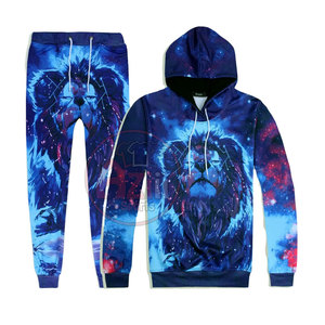 Private Label Winter <b>Plus</b> <b>Size</b> 100% Cotton Sublimation Tracksuits Men Custom <b>Jogger</b> <b>Set</b> with Customized Logo - Product Image 2