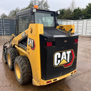 New Mini Used CAT 216B3 Wheel Loader Tractor Skid Steer 9 Ton Rated Load Perkins <b>Engine</b> with Low Working Hours Bearing Motor - Product Image 1