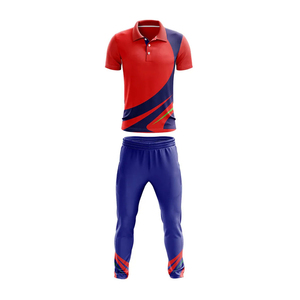 เสื้อกีฬาคริกเก็ตใส่เล่นคริกเก็ตเสื้อเจอร์ซีย์และกางเกงขายาวดีไซน์ตามสั่ง - Product Image 5