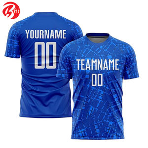 Vêtements de football pour hommes à la mode faits à la main uniforme d'équipe adultes coupe automatisée maillot de football et hauts - Product Image 1