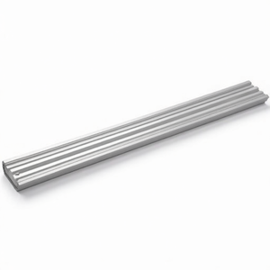 Stainless Steel Look Wall-<b>Mounted</b> Aluminum <b>Frame</b> Mouldings 1650mm Levolan 60/120 GEZE - Product Image 3