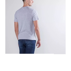 เสื้อยืดผู้ชายคุณภาพสูง ขายส่ง ผ้าเทอร์รี่ 100% ผ้าฝ้าย พิมพ์ลายแบบซับลิเมชั่นตามสั่ง ไซส์ใหญ่ เสื้อเปล่า เป็นมิตรกับสิ่งแวดล้อม แห้งเร็ว - Product Image 3