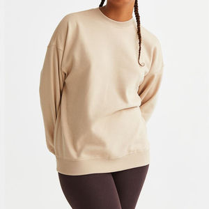 Spring and Autumn Clothing O-Neck Long Sleeved Sweatshirts Women Fashion Casual Top Sweatshirt Breathable - Product Image 1