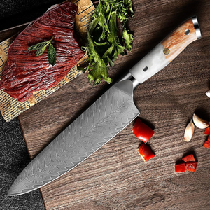 มีดเชฟเหล็กดามัสกัสญี่ปุ่นมืออาชีพ8นิ้วมีด้ามจับเรซินขายส่ง2025ใหม่ออกแบบได้ตามต้องการ - Product Image 3