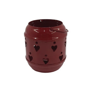 El más nuevo diseño Mehroon Terminado Metal Vela Linternas para el hogar y el jardín Iluminación Decoración Piso Linterna Hecho a mano a granel - Product Image 3