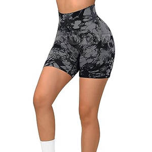 Pantalones cortos de botín para mujer con logotipo personalizado, ropa informal para gimnasio, yoga, y ODM OEM, pantalones cortos de botín para mujer, personalizados - Product Image 1