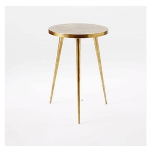 Mesa auxiliar de metal elegante de alta calidad para espacios funcionales y decoración de habitación para exportación, venta a precio económico - Product Image 1