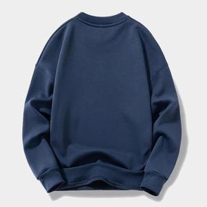 Moda Streetwear Hombres Sudadera de gran tamaño Jersey de algodón pesado Cuello redondo Fábrica Diseño informal personalizado - Product Image 6