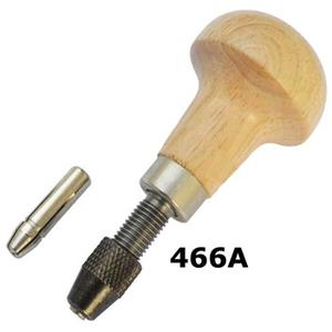 Punta de grabado tipo hongo con mango de madera y pinza auxiliar, herramientas de joyería - Product Image 1